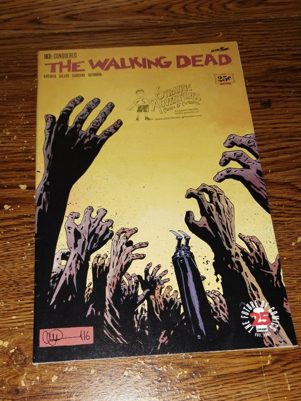 Walking Dead #163 Variant A Cover (Image Comics, 2003)